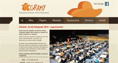 Desktop Screenshot of festiwalgramy.com